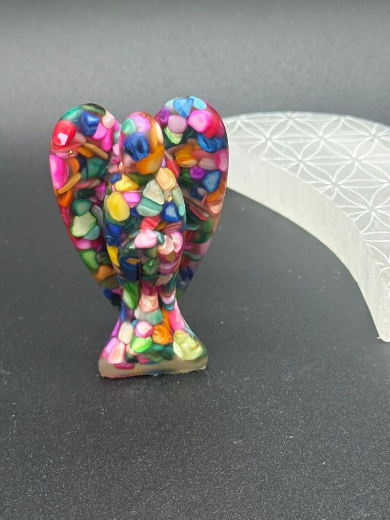 Ángel Orgonita Ágata Multicolor