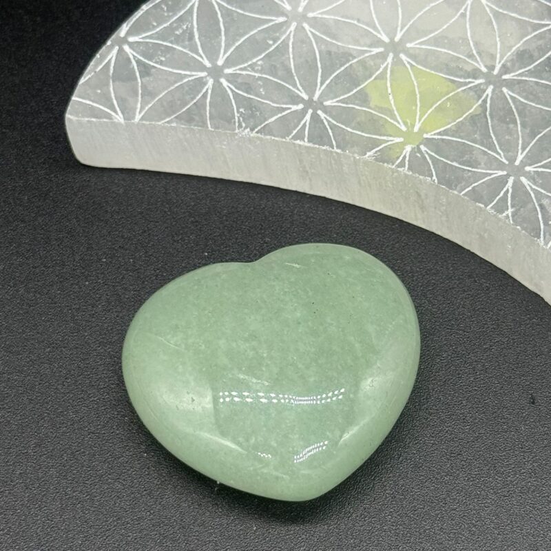 Corazón de Aventurina Verde