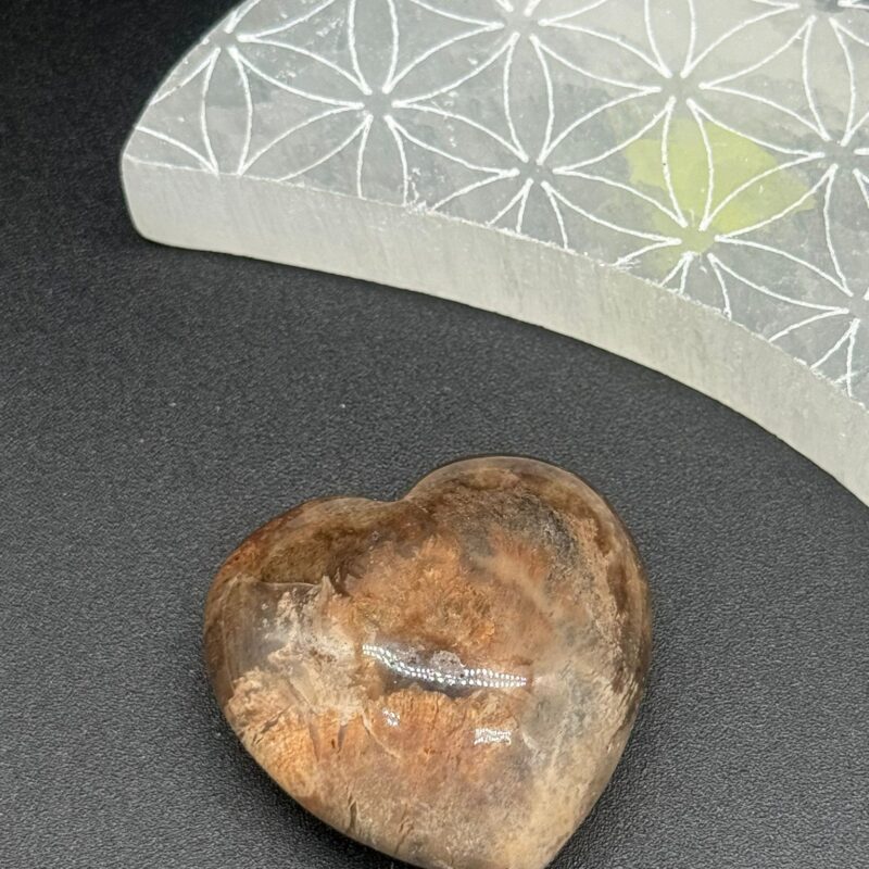 Corazón de Piedra Luna De Madagascar