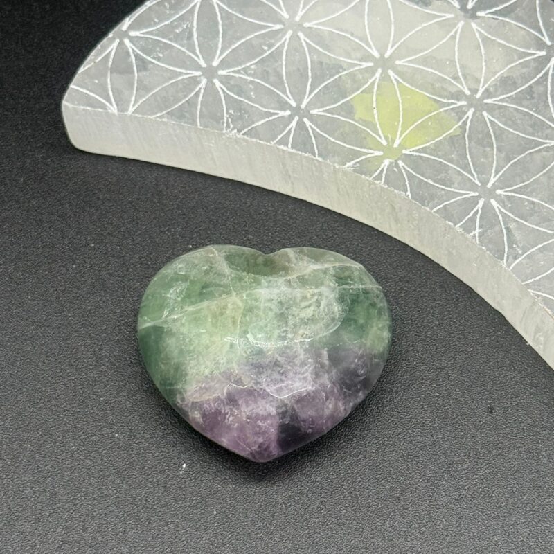 Corazón de Fluorita