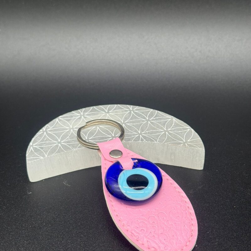 Llavero Rosa Con Ojo Turco