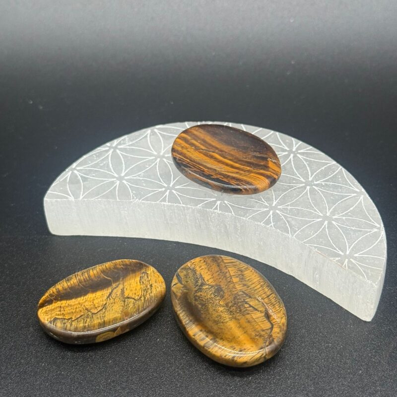 Piedras Para El Pulgar De Ojo De Tigre