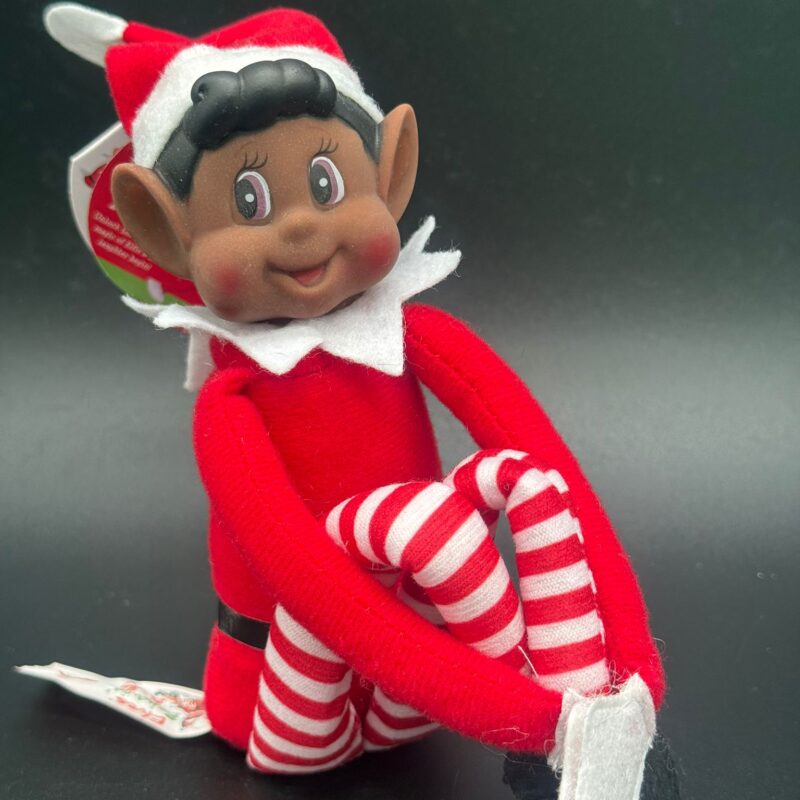 Elfo de Navidad (Color Negro)