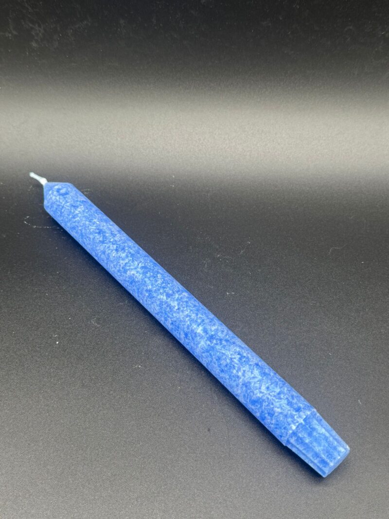Vela de Estearina Azul