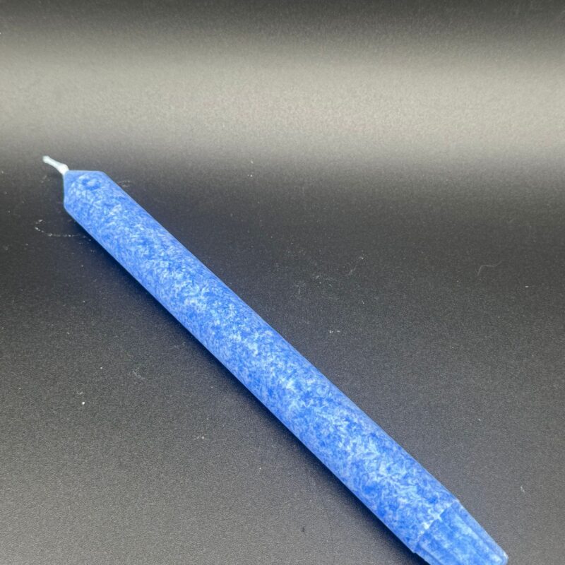Vela de Estearina Azul