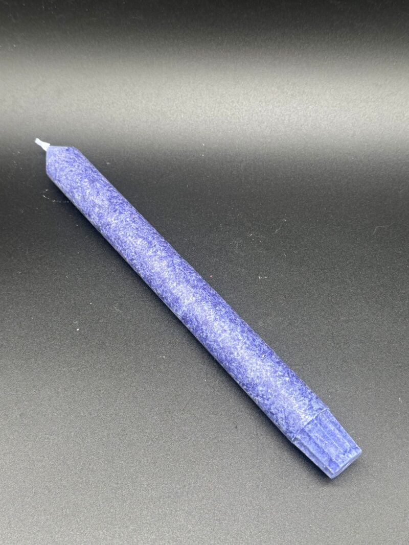 Vela De Estearina Violeta Oscuro