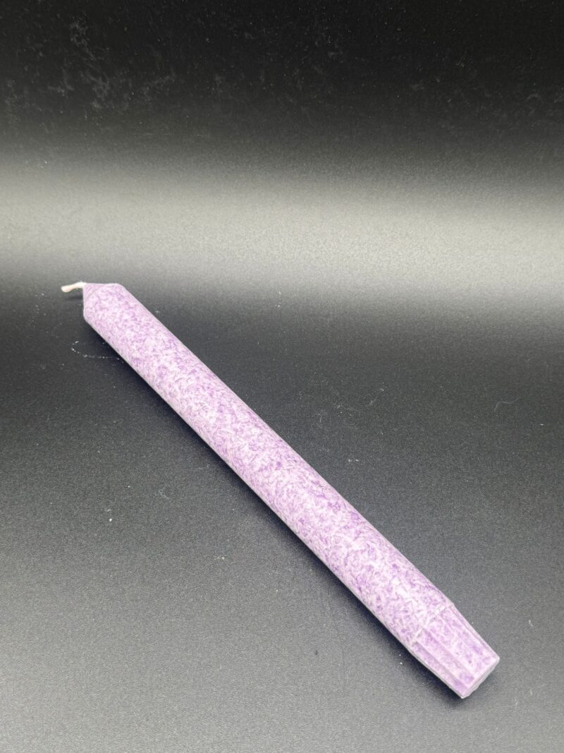 Vela De Estearina Lila Claro