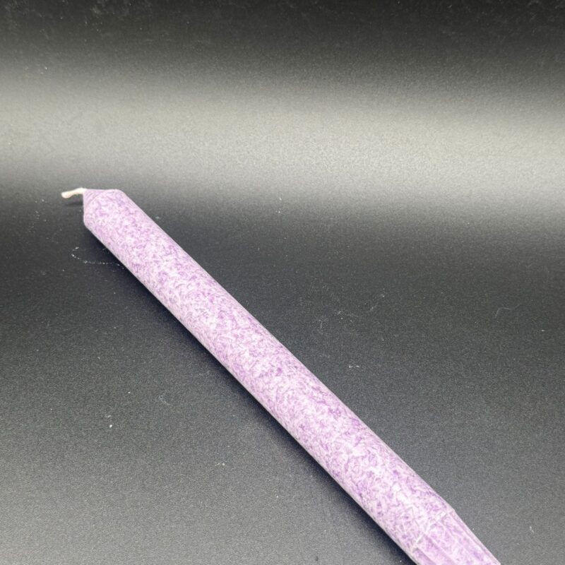 Vela De Estearina Lila Claro