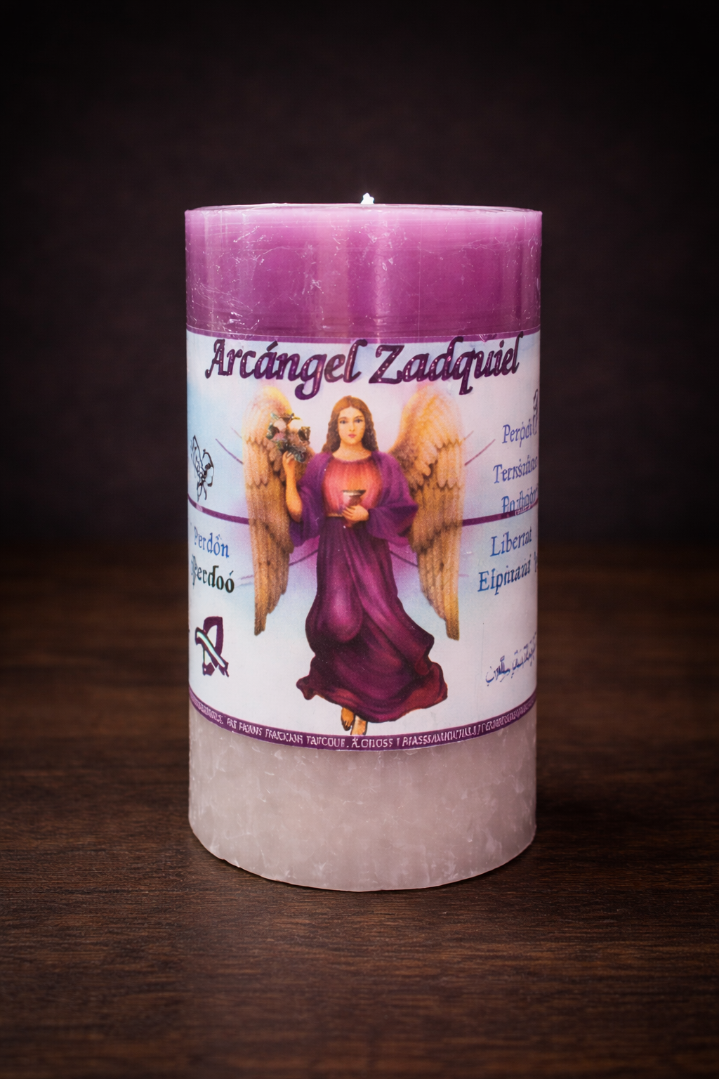 Velón Arcángel Zadquiel - Transmutación y Sanación