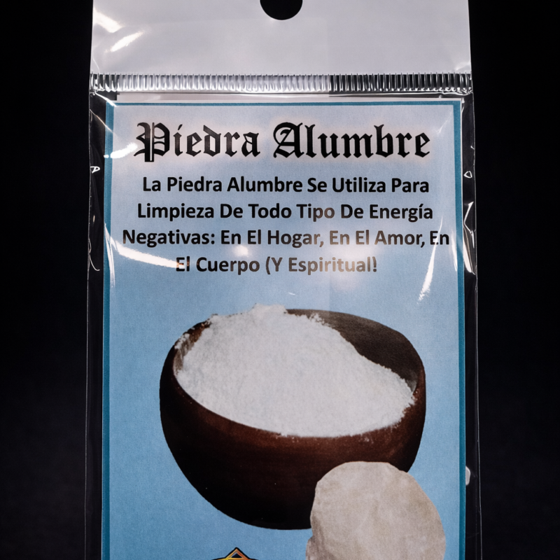 Piedra Alumbre en Polvo