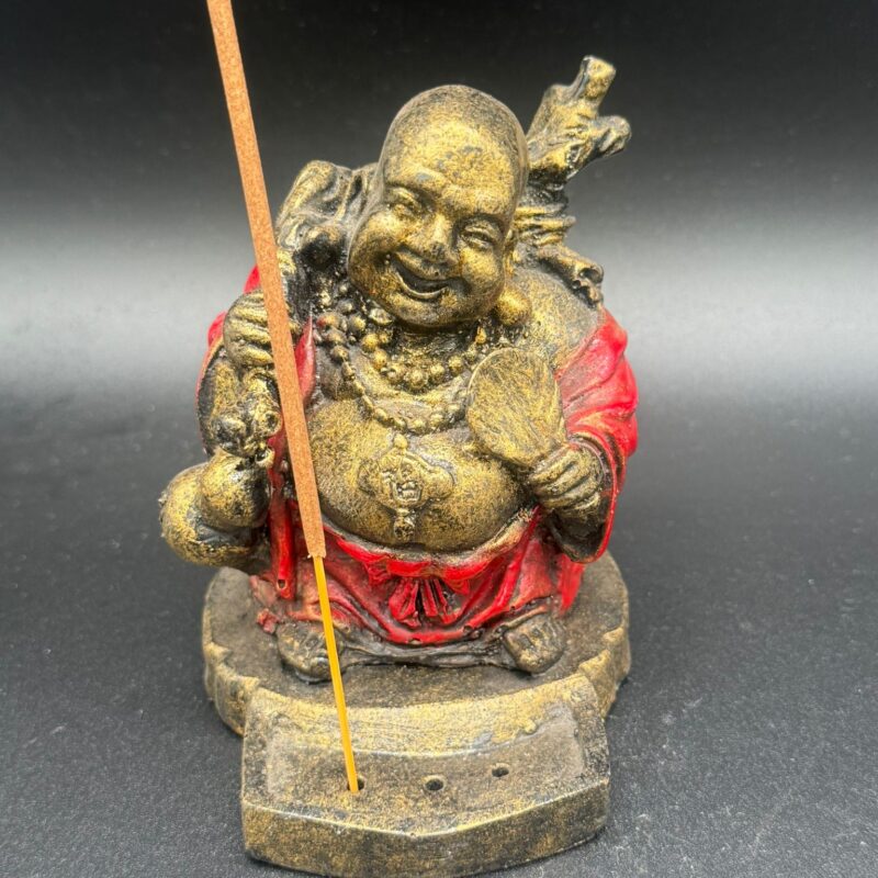 Incensario Buda Rojo