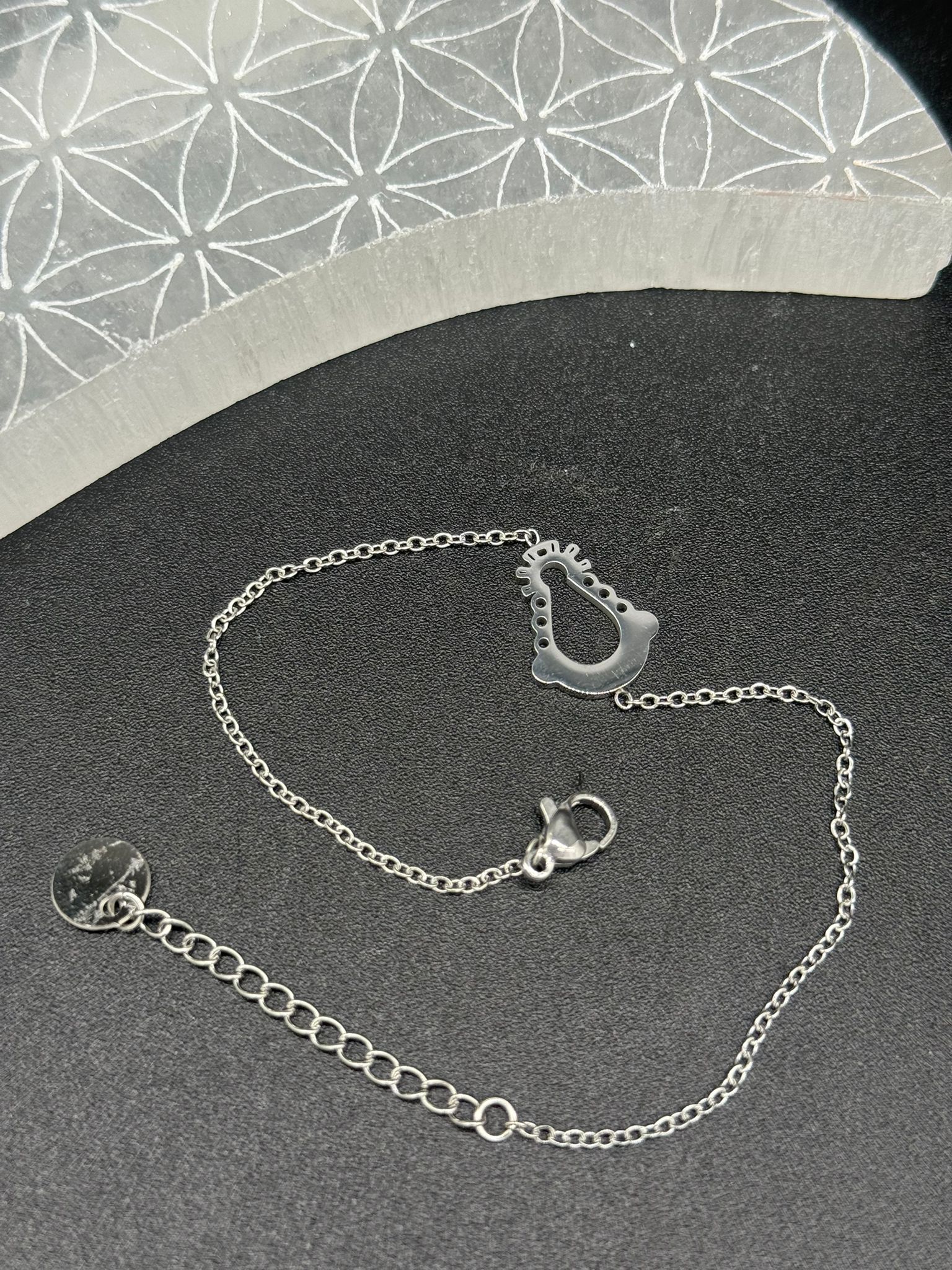 Pulsera Virgen del Rocio - Acero Inoxidable