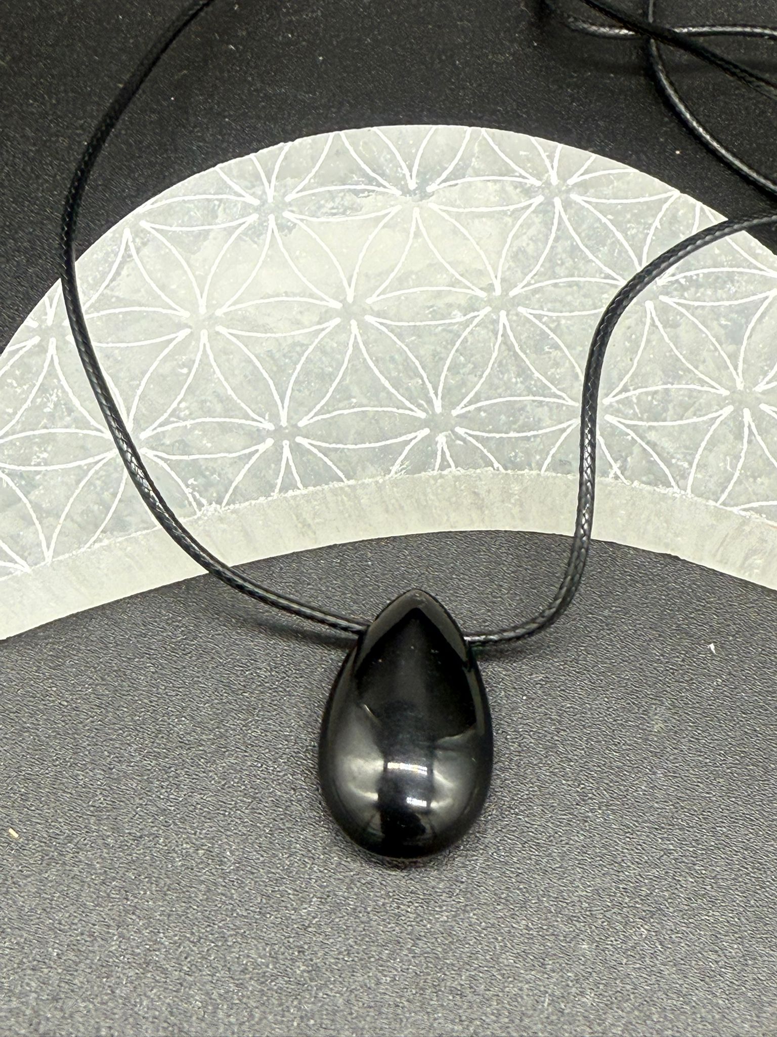 Colgante Lágrima Ónix