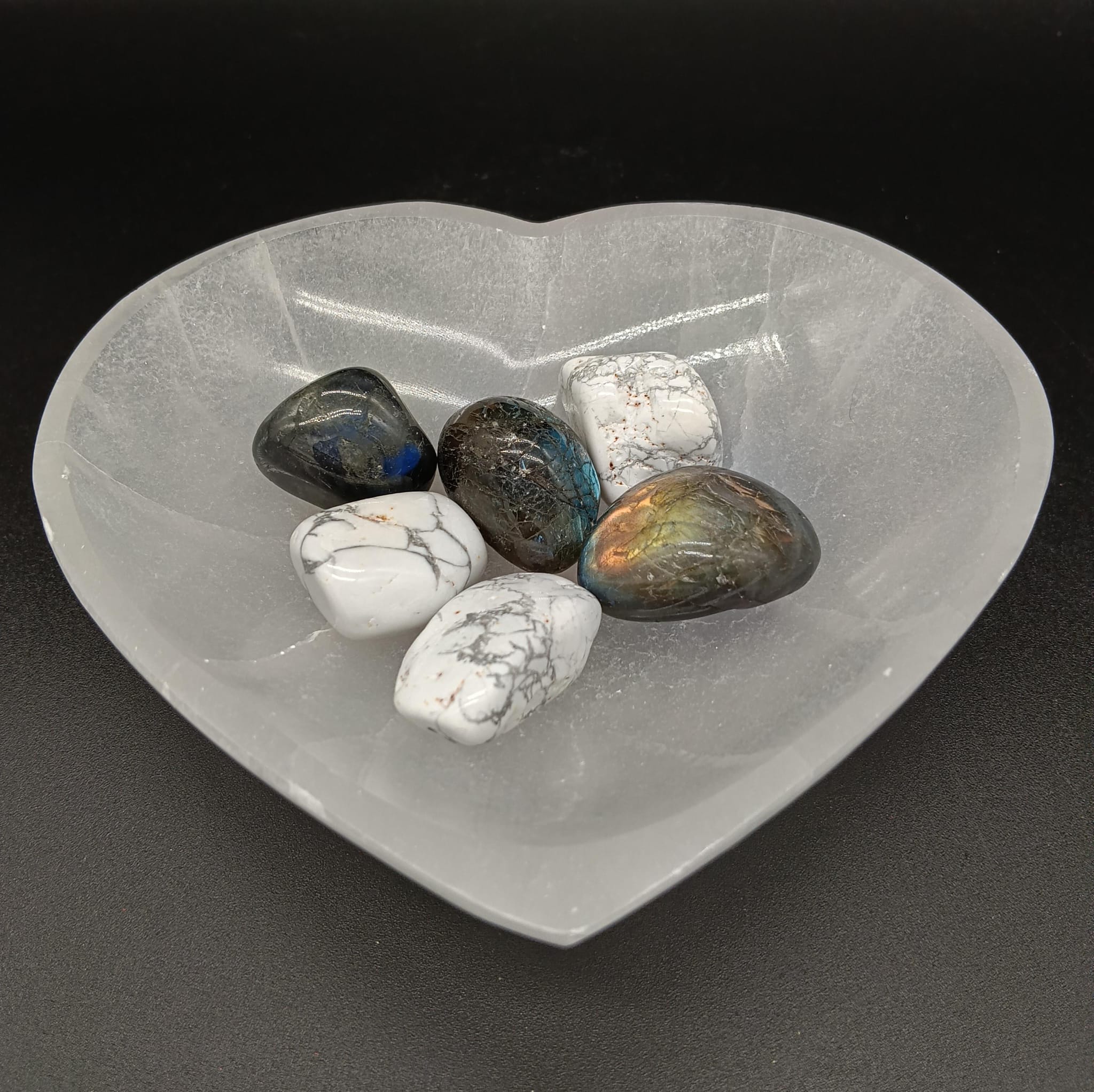 Cuenco De Selenita de 15 cm - Imagen 2