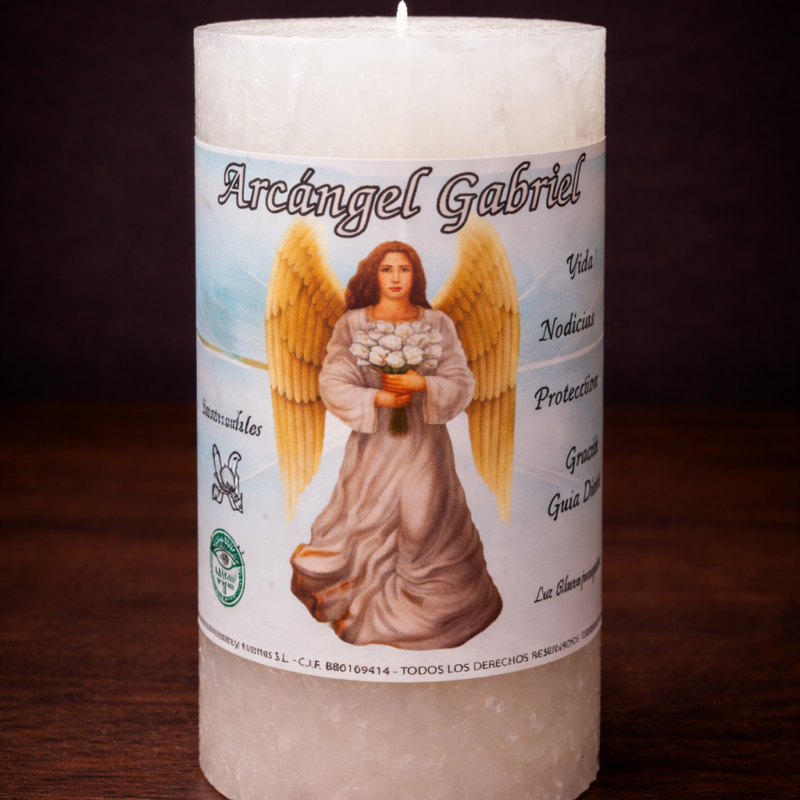 Velón Arcángel Gabriel - Protección y Luz
