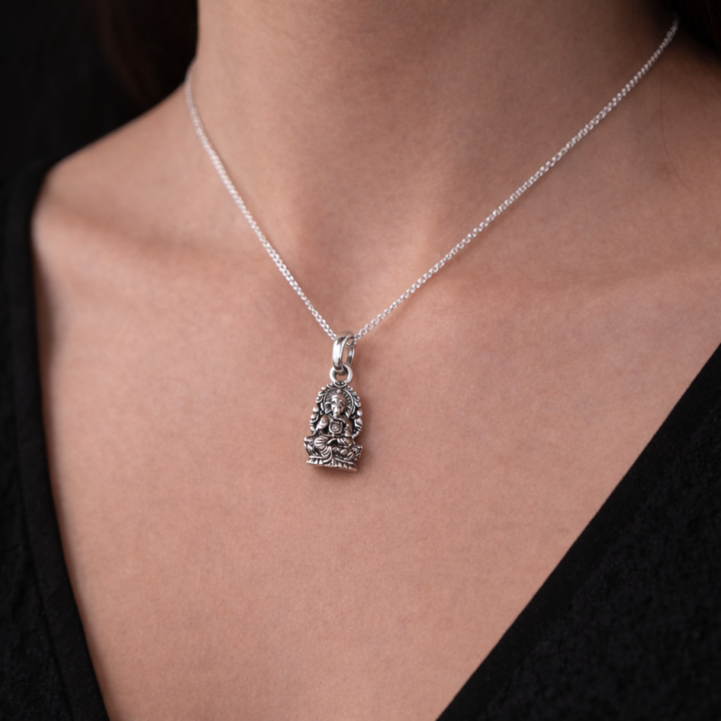 Colgante Ganesha - Plata de Ley