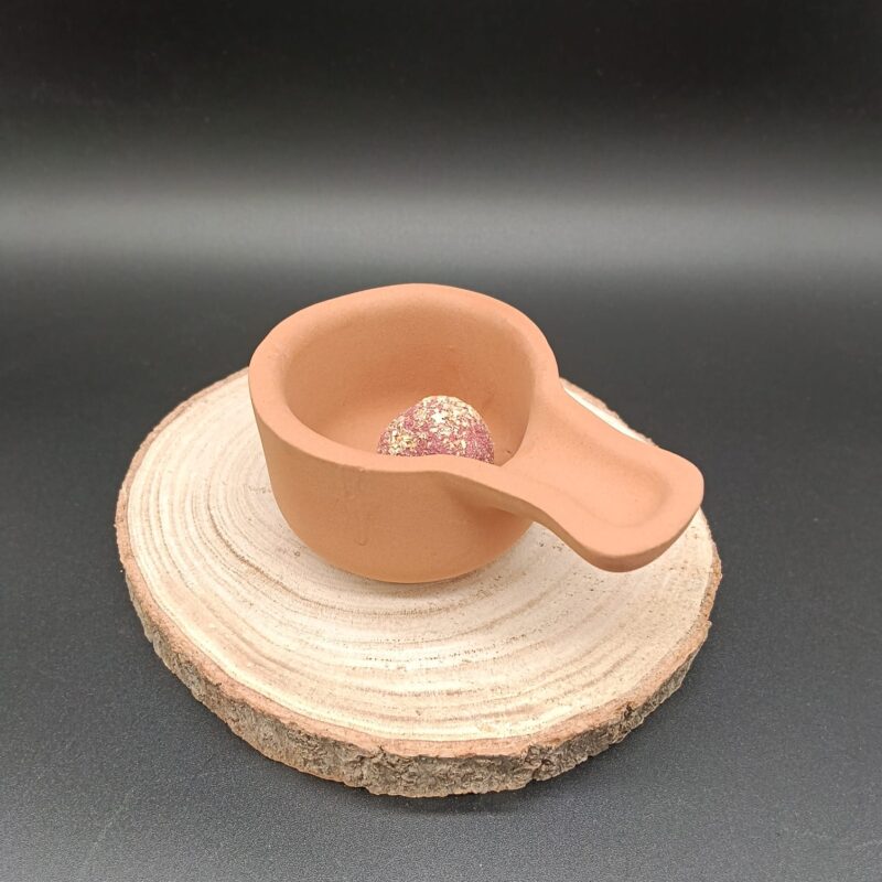 Quemador Mediano de Barro (Marrón)