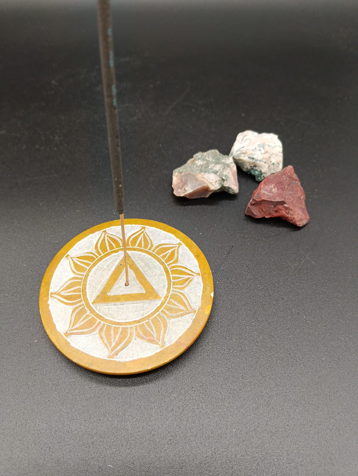 Porta Incienso Mármol (Amarillo)