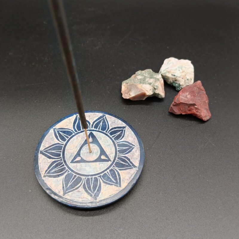 Porta Incienso Mármol (Azul)