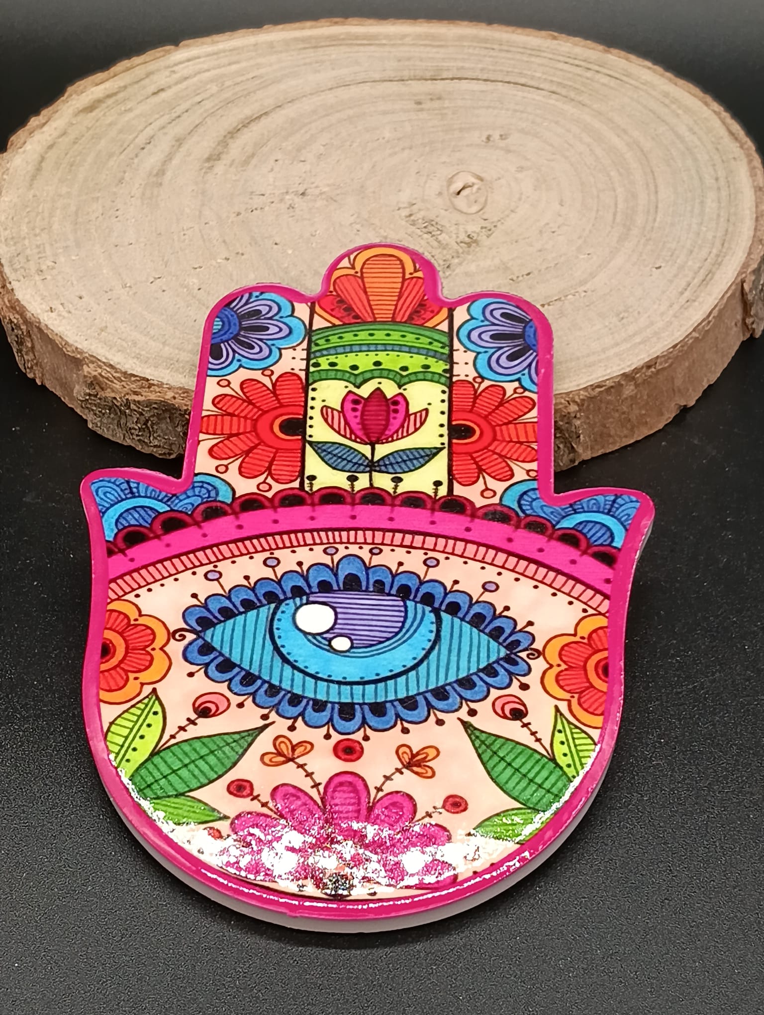 Posavasos Mano de Fátima (Mod 4)