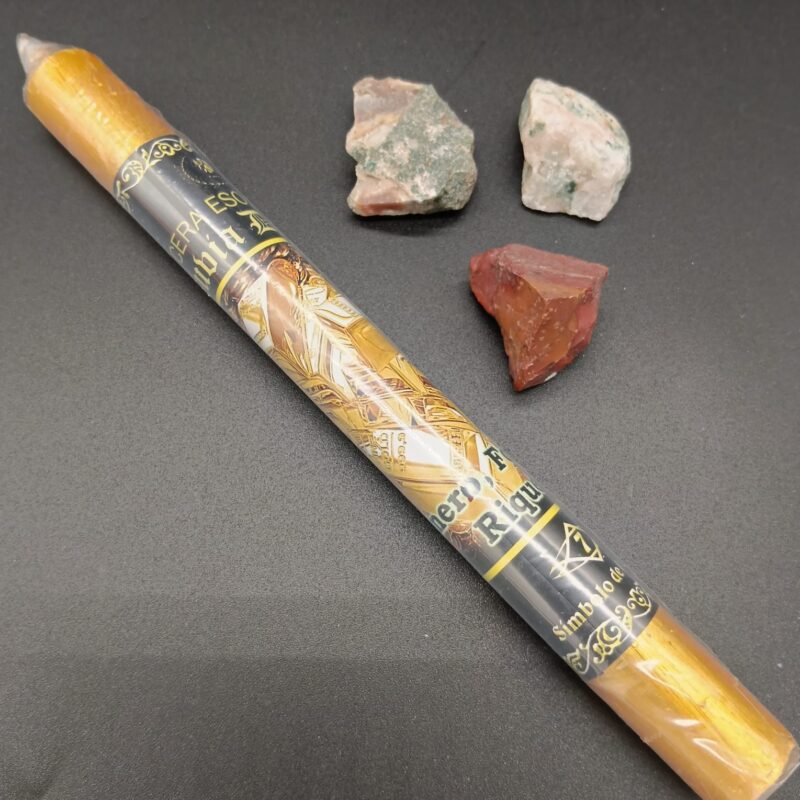 Vela Oración Lluvia de Oro