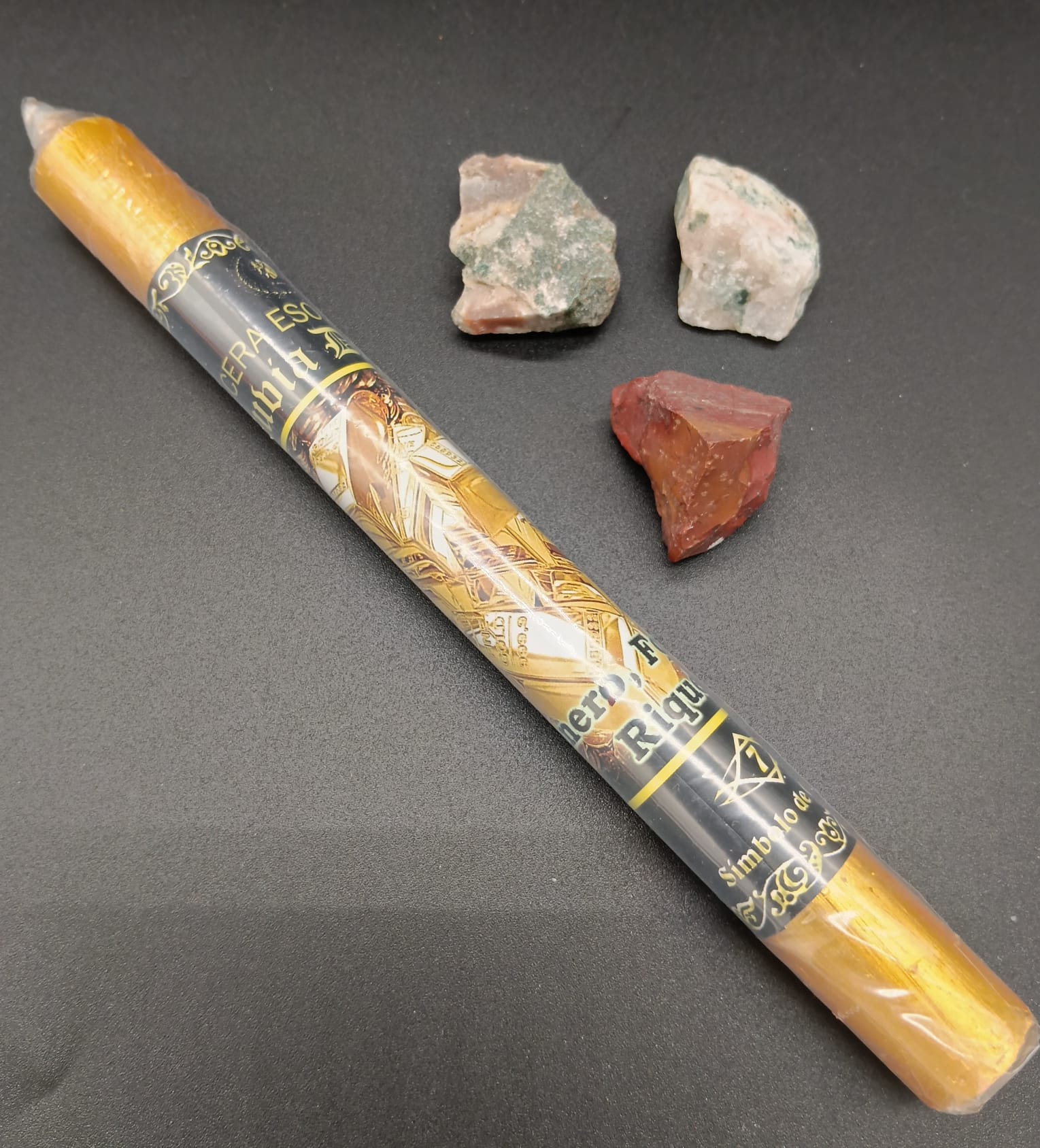 Vela Oración Lluvia de Oro