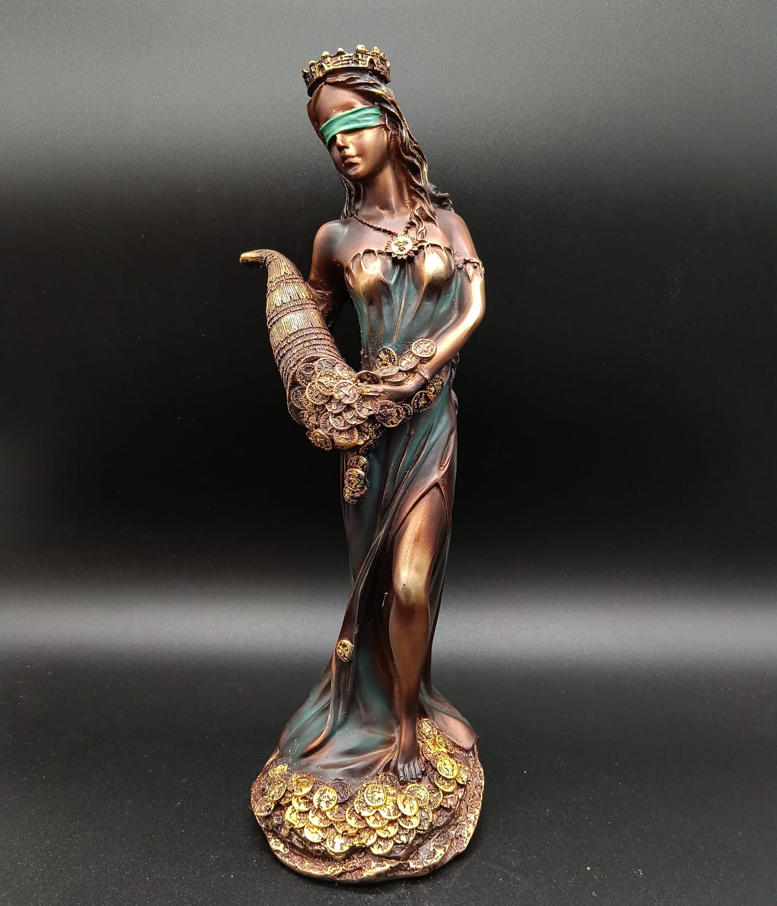 Diosa de la Fortuna Verde (31cm)