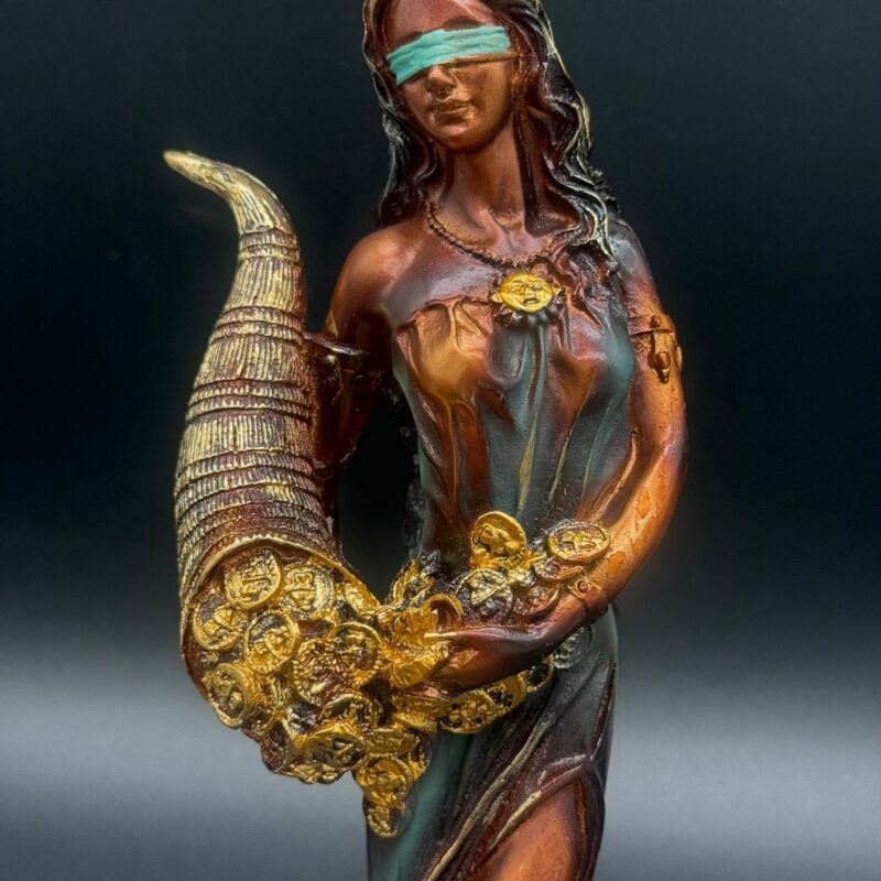 Diosa de la Fortuna Verde (21cm)