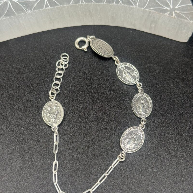 Pulsera La Milagrosa - Plata de Ley