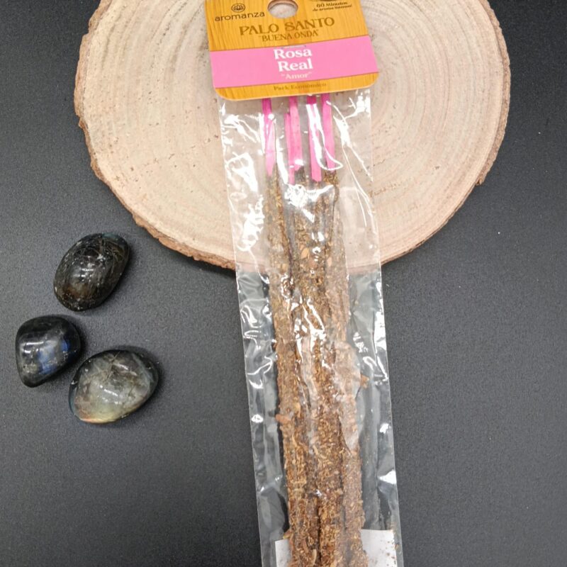 Incienso Aromanza Palo Santo "Rosa Real"