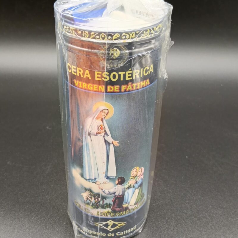 Velón con Fluido Virgen de Fátima