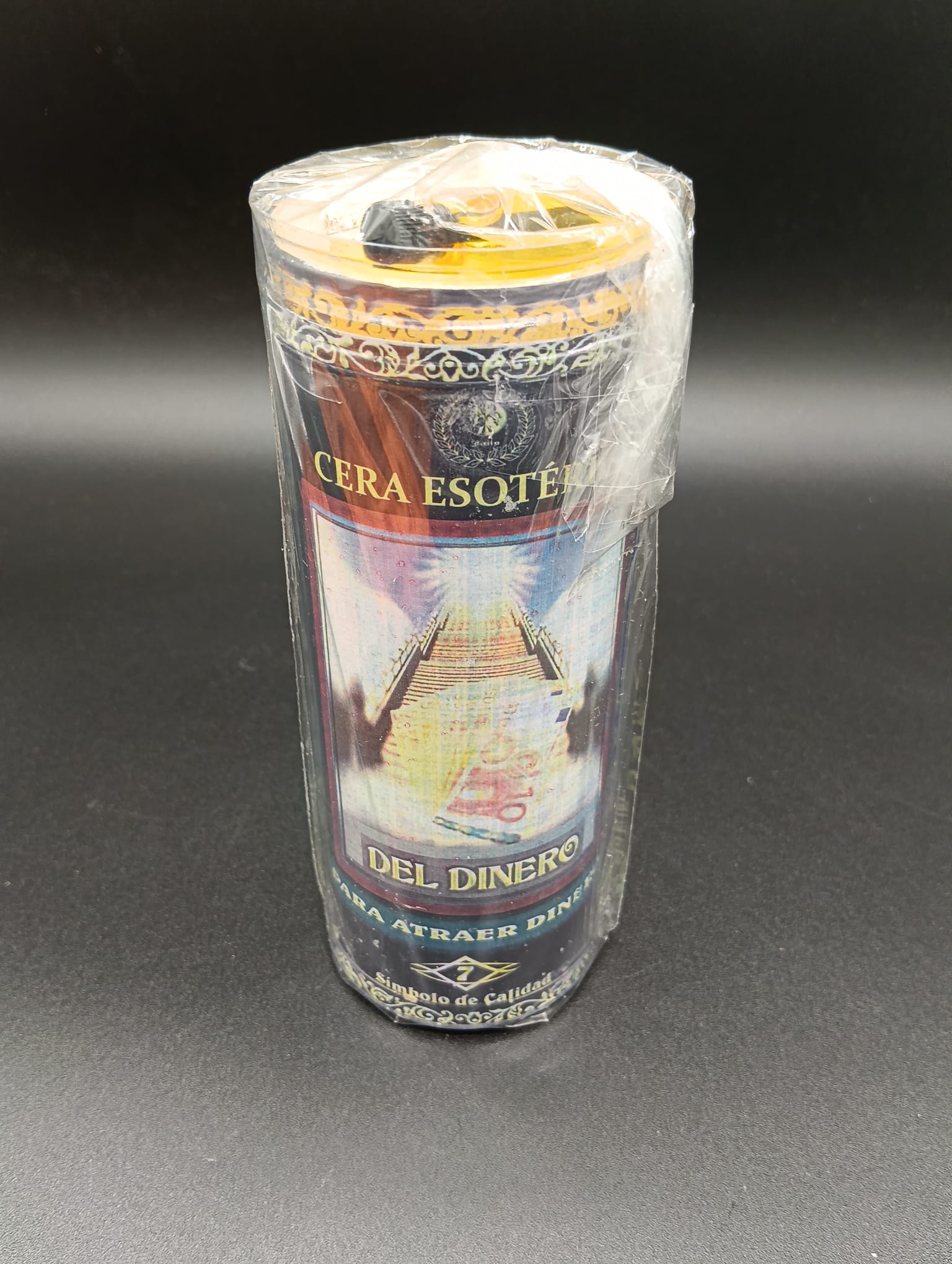 Velón con Fluido Atrae Dinero