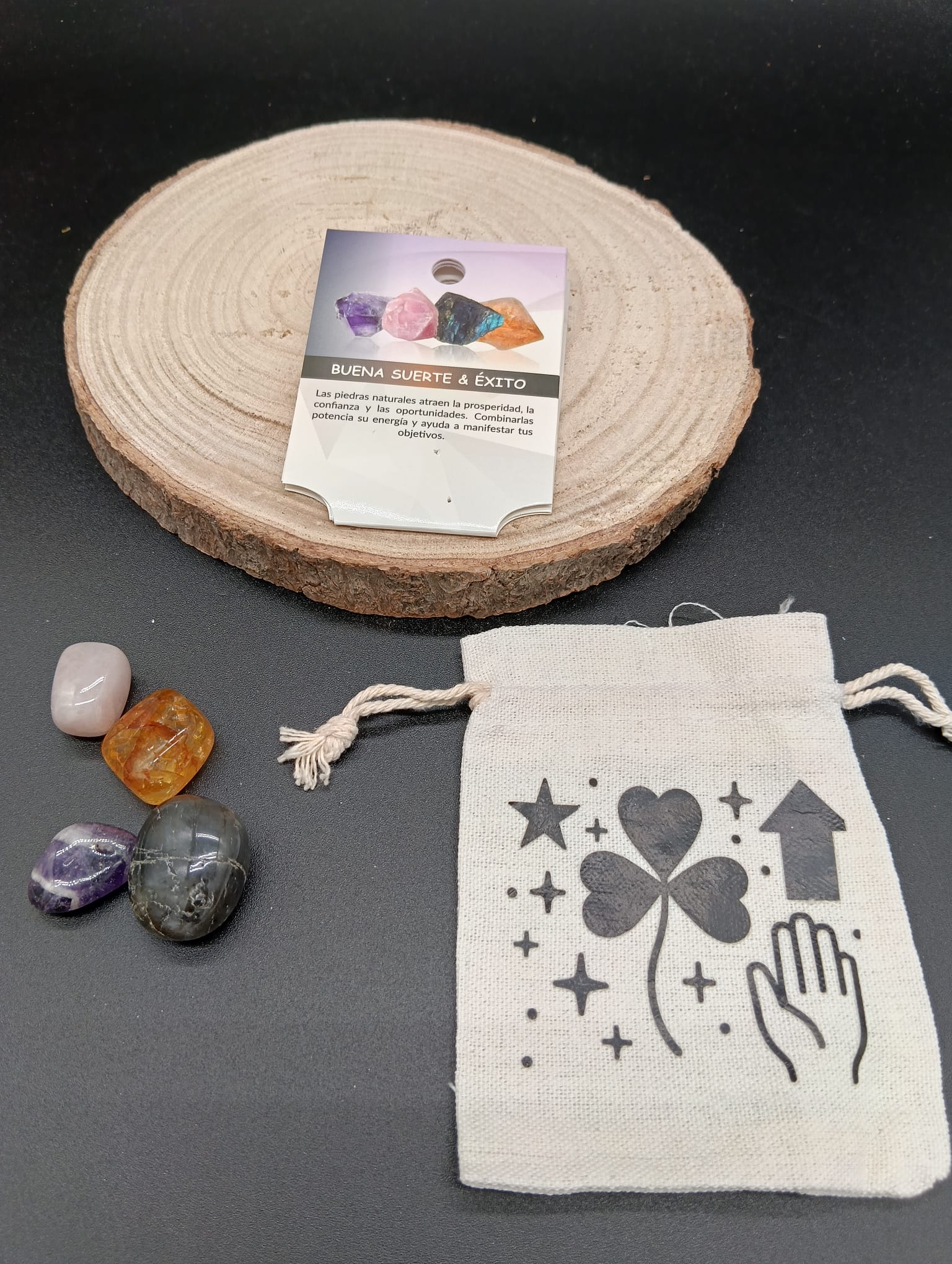 Juego de Piedras - Buena Suerte y Éxito