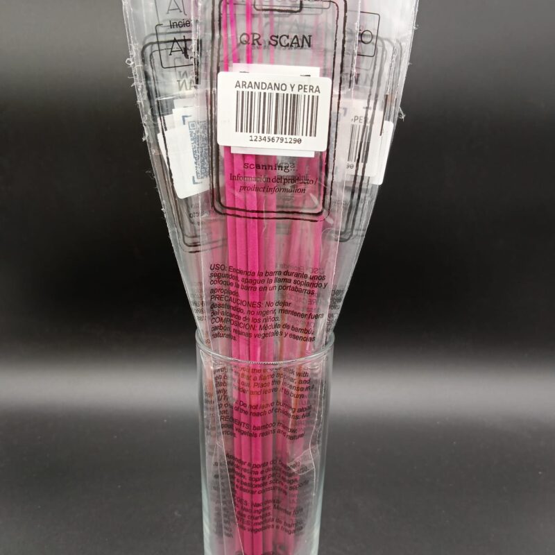 Incienso a Granel (Pack de 3 Varillas) Aroma Arándano y Pera