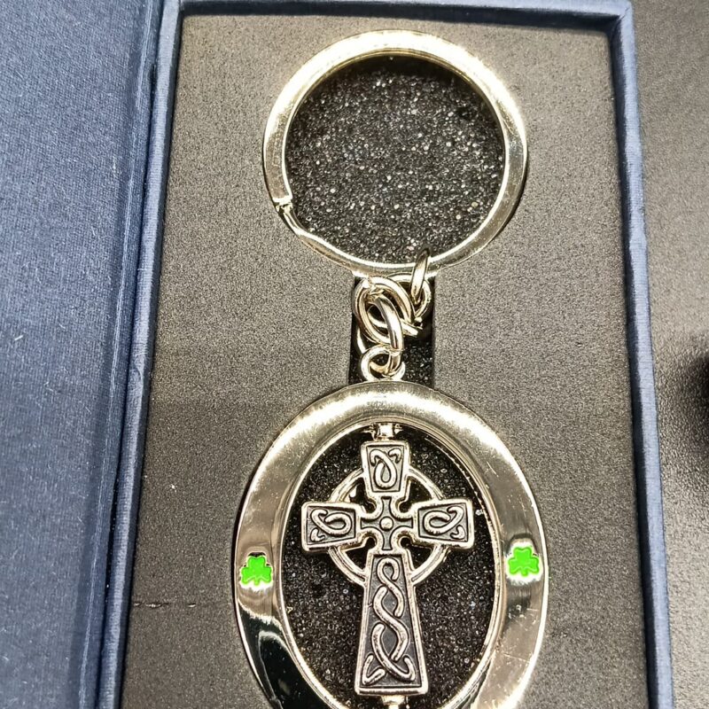 Llavero Cruz Giratoria