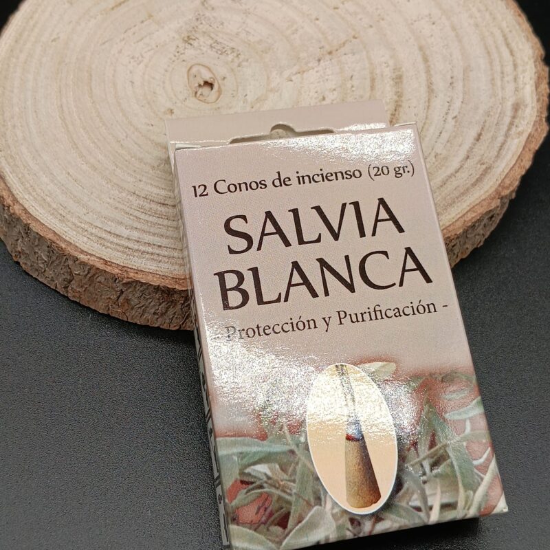 Conos de Incienso Karma - Salvia Blanca