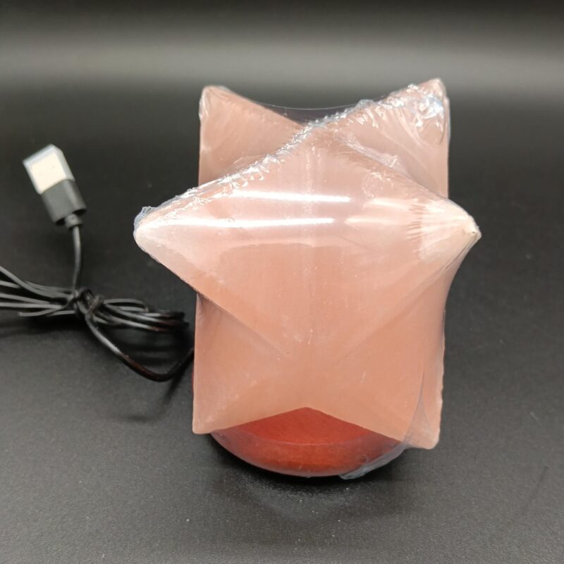 Lampara Pequeña Sal del Himalaya Merkaba