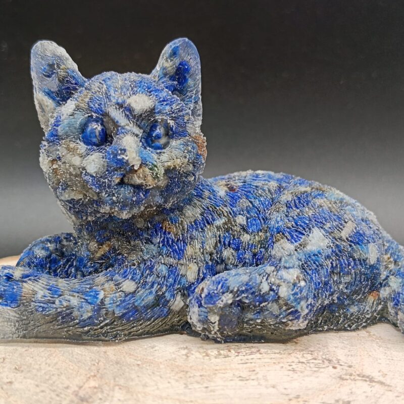 Gato Orgonita Lapislazuli