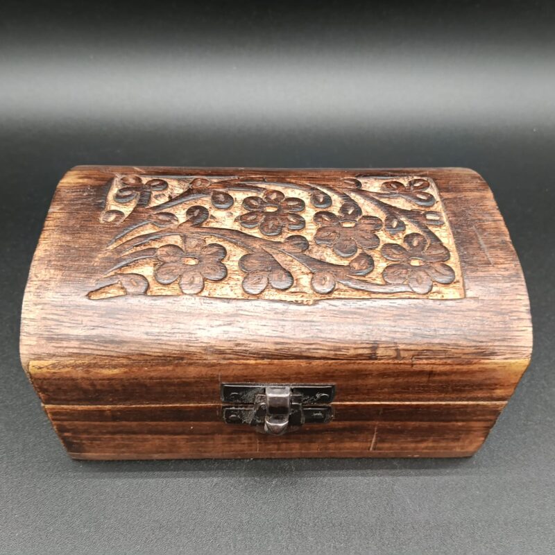 Caja Baul Flores (13 x 8 x 7 cm)