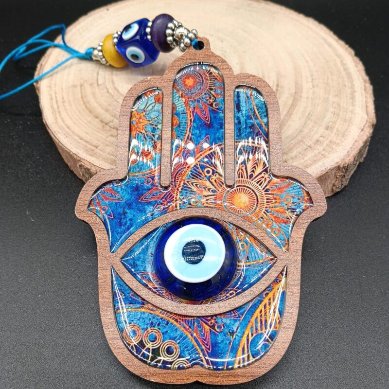 Colgador Mano de Fátima y Ojo Turco (Modelo 2)