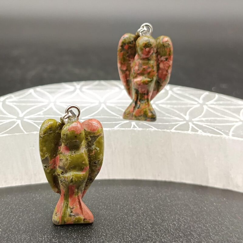 Colgante Ángel Jaspe Unakita