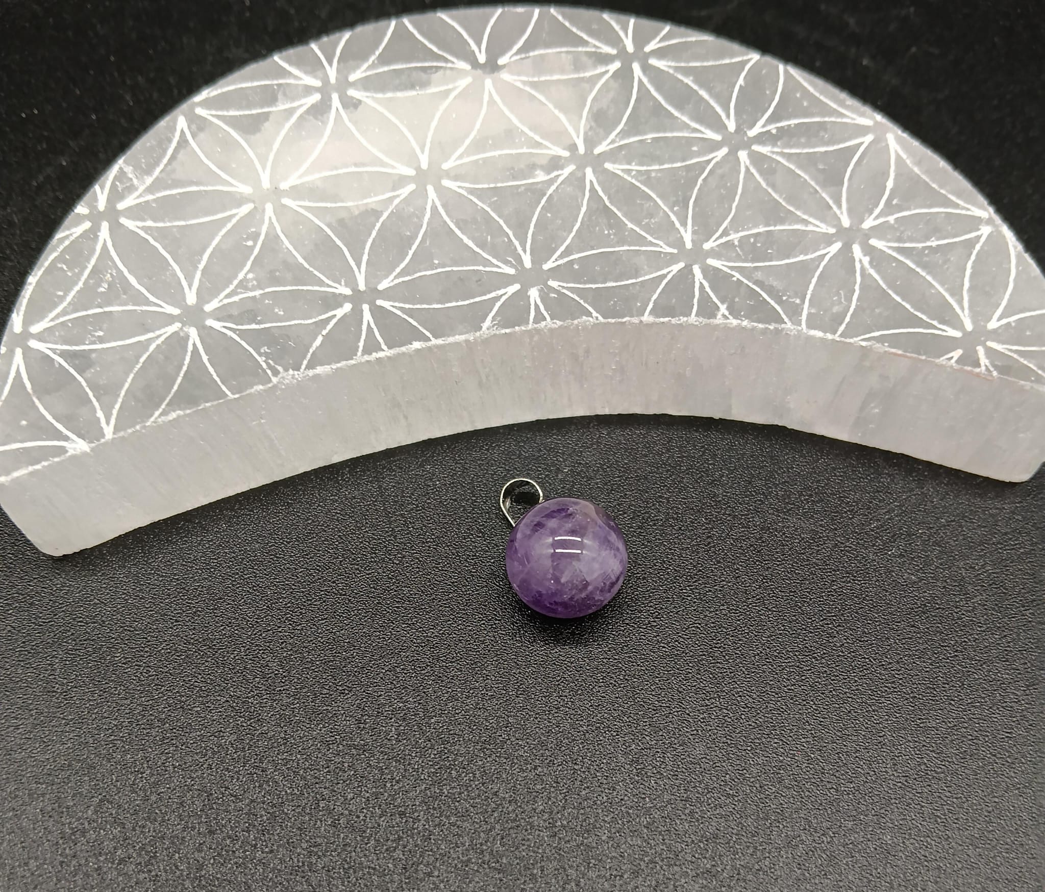 Colgante Bola Amatista