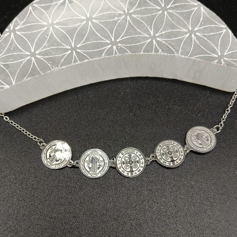 Pulsera San Benito - Acero Inoxidable