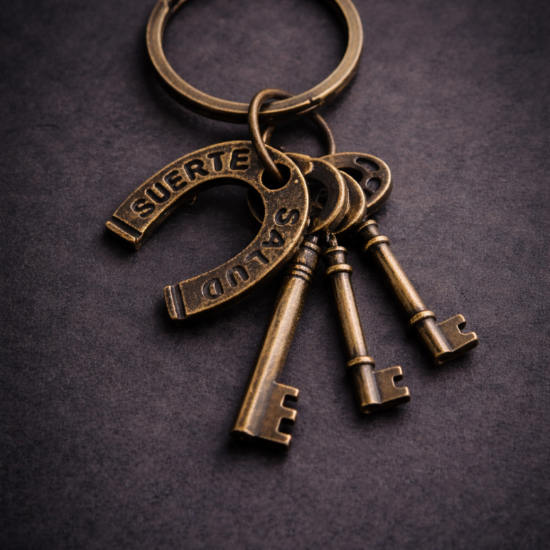 Llavero Herradura de la Suerte