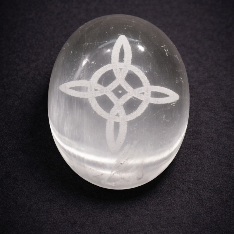 Jabón Selenita Nudo de Bruja