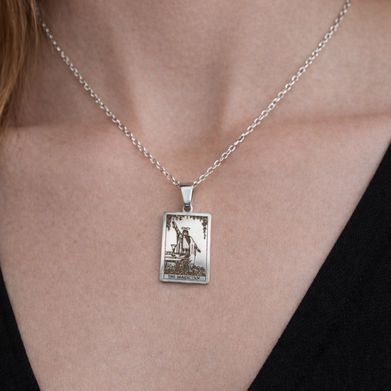 Colgante Tarot “El Mago” - Acero Inoxidable