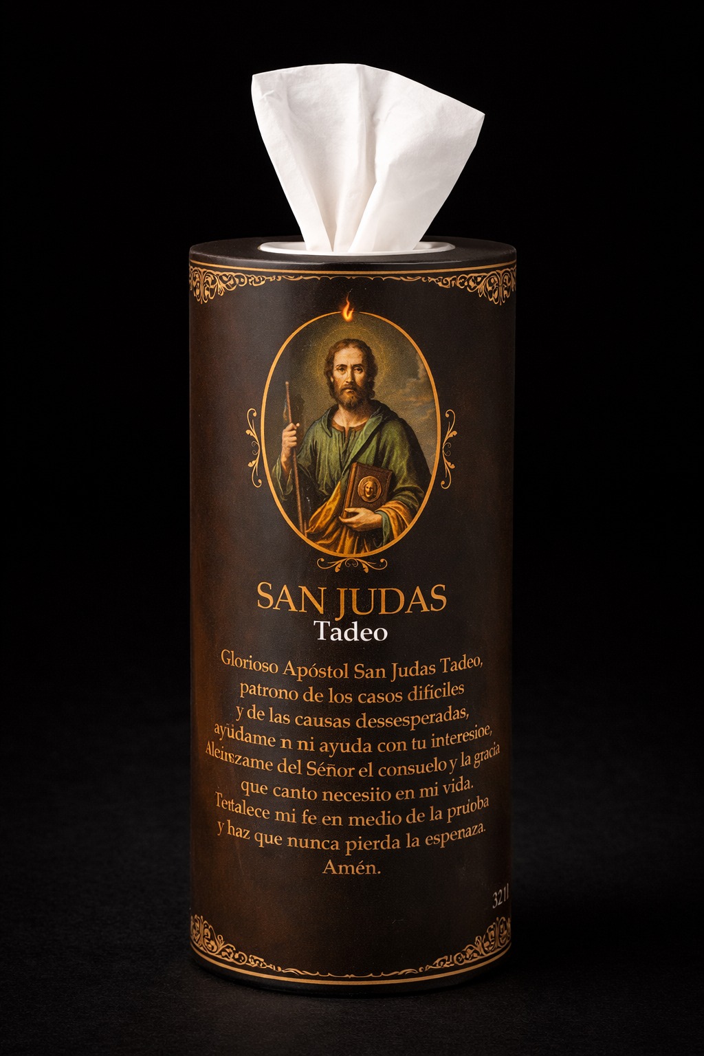 Caja Recargable de Pañuelos San Judas - Imagen 2