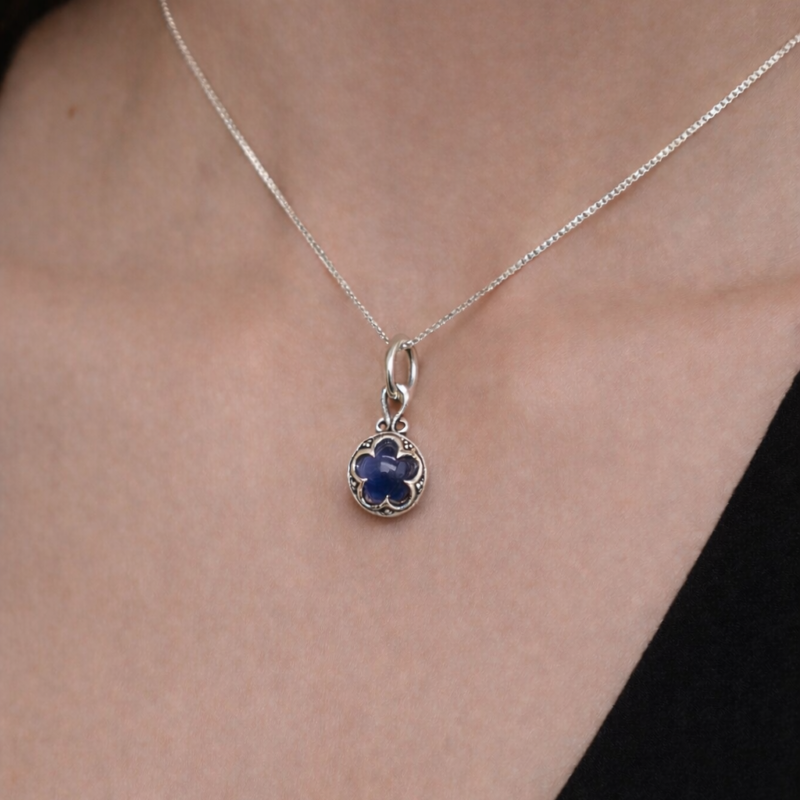 Colgante Gotland con Lapislázuli - Plata de Ley