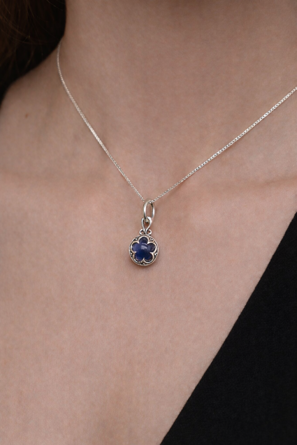 Colgante Gotland con Lapislázuli - Plata de Ley