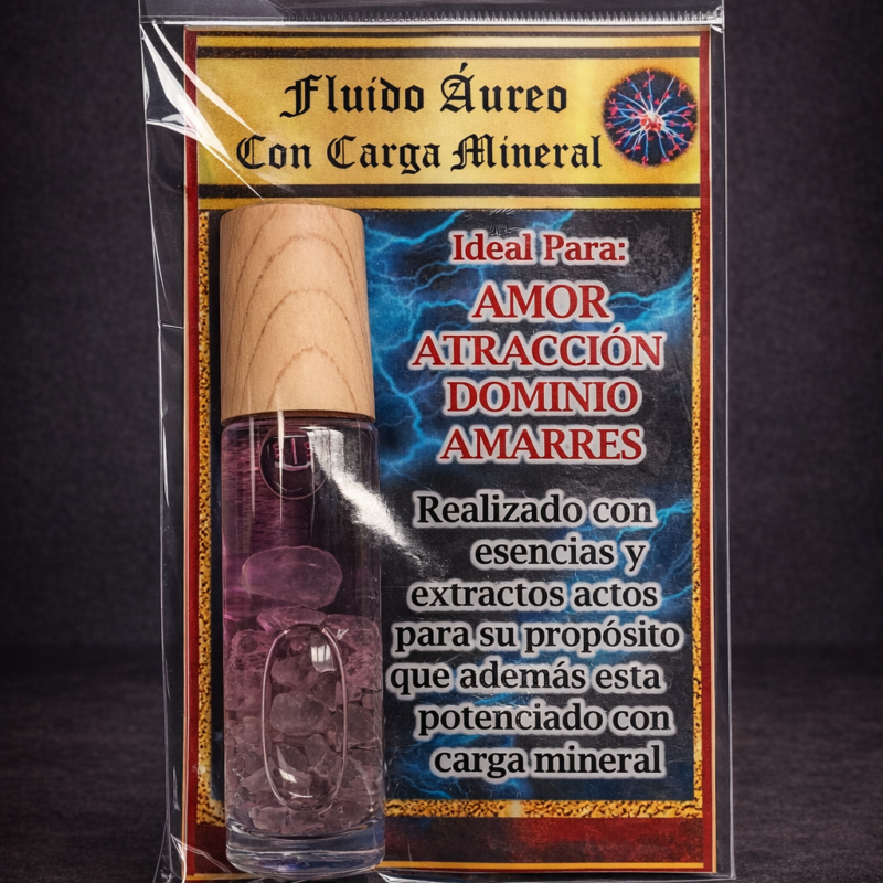 Fluido Áureo con Carga Mineral Amor